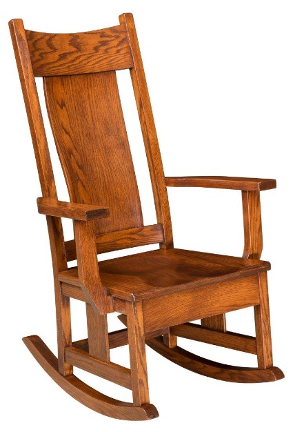 Solid wood rocker new arrivals