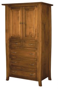 Add a Beautiful Wooden Wardrobe to Your Bedroom Suit