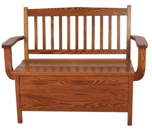 Amish wood deals bench