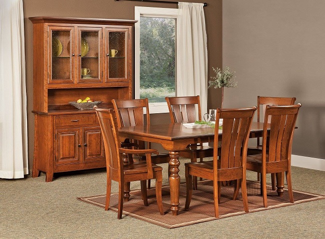 Modern dining room sets with china cabinet sale