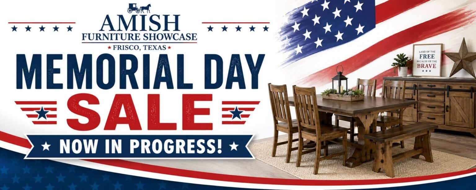 Amish Furniture Memorial Day Sale